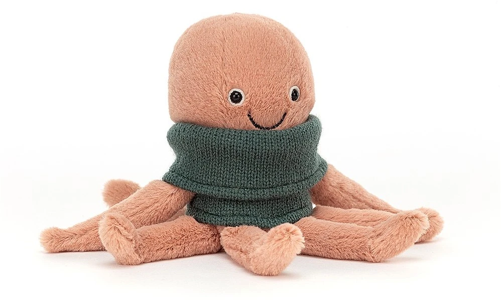Jellycat Kuscheltier Gemütliche Crew Oktopus - 20cm 3 Jellycat Kuscheltier Gemütliche Crew Oktopus - 20cm