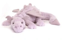 Jellycat Kuscheltier Lavendel Drache Riesig - 18x66x19cm
