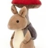Jellycat Kuscheltier Pilzsammler Hase - 22cm -Spielzeug Förderung jellycat kuscheltier pilzsammler hase 22cm