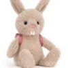 Jellycat Kuscheltier Rucksack Hase - 22cm -Spielzeug Förderung jellycat kuscheltier rucksack hase 22cm