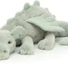 Jellycat Kuscheltier Salbei Drache Riesig - 66cm -Spielzeug Förderung jellycat kuscheltier salbei drache riesig 66cm