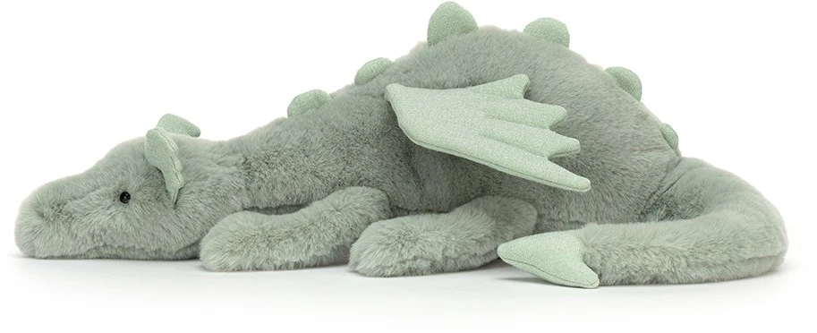 Jellycat Kuscheltier Salbei Drache Riesig - 66cm 4 Jellycat Kuscheltier Salbei Drache Riesig - 66cm – Bild 2