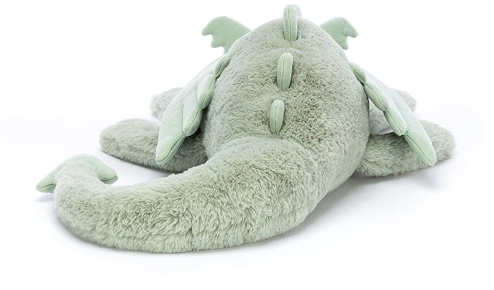 Jellycat Kuscheltier Salbei Drache Riesig - 66cm 5 Jellycat Kuscheltier Salbei Drache Riesig - 66cm – Bild 3