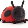 Jellycat Layla Marienkäfer - 7x15cm -Spielzeug Förderung jellycat layla marienkaefer 7x15cm