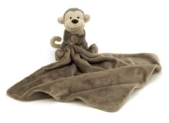 Jellycat Schnuffeltuch Bashful Affe - 33 Cm