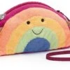 Jellycat Tasche Amüsanter Regenbogen - 5x25x13cm -Spielzeug Förderung jellycat tasche amuesanter regenbogen 5x25x13cm