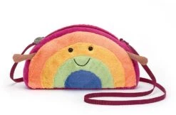 Jellycat Tasche Amüsanter Regenbogen - 5x25x13cm -Spielzeug Förderung jellycat tasche amuesanter regenbogen 5x25x13cm 2