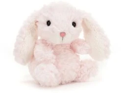 Jellycat Yummy Bunny Pastellrosa - 13x9cm
