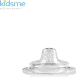 KidsMe 2-in-1 Silikon Oval Fütterung Flasche Ersatz Sauger (für Halbfeste) 1pc