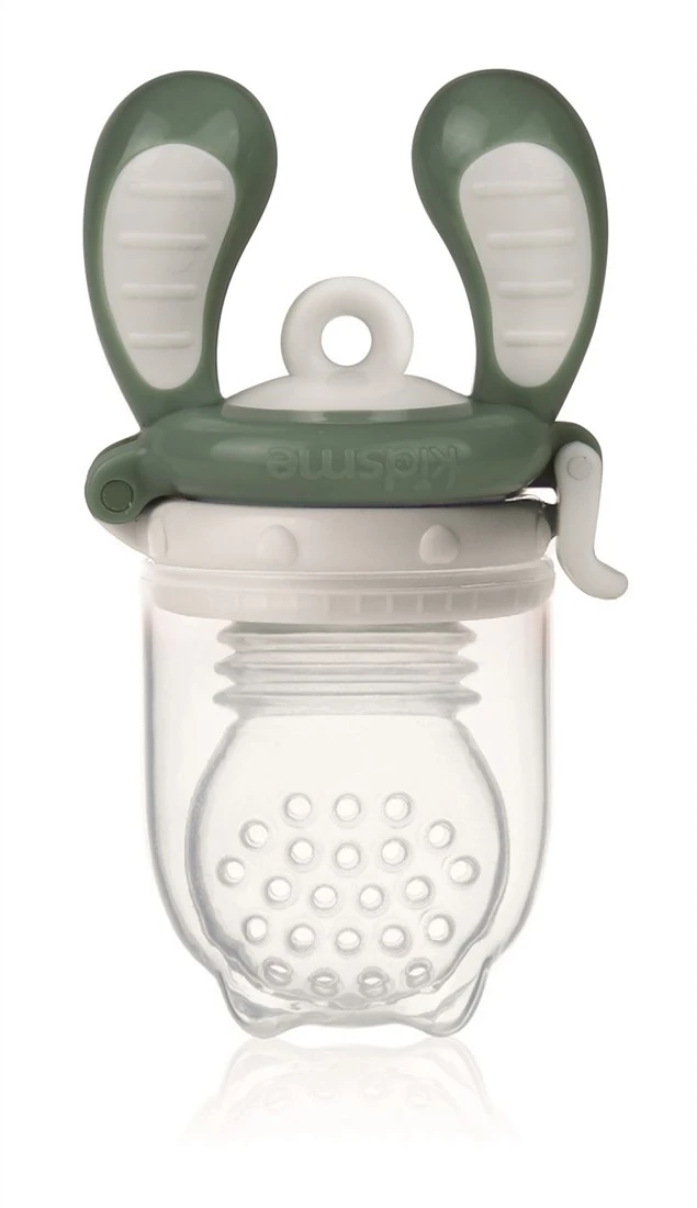 KidsMe Food Feeder Einzelpackung(Größe:L) - Grau(Dreifach-Falt-Silikonbeutel)Blisterkarte 3 KidsMe Food Feeder Einzelpackung(Größe:L) - Grau(Dreifach-Falt-Silikonbeutel)Blisterkarte