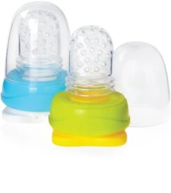 KidsMe Lebensmittelbeutel-Adapter 2PCS (4M )-Sky & Lime