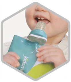 KidsMe Wiederverwendbare Lebensmittelbeutel (4 PCS)(6oz/180ml)Musterbeutelx4 -Spielzeug Förderung kidsme wiederverwendbare lebensmittelbeutel 4 pcs 6oz 180ml musterbeutelx4 3