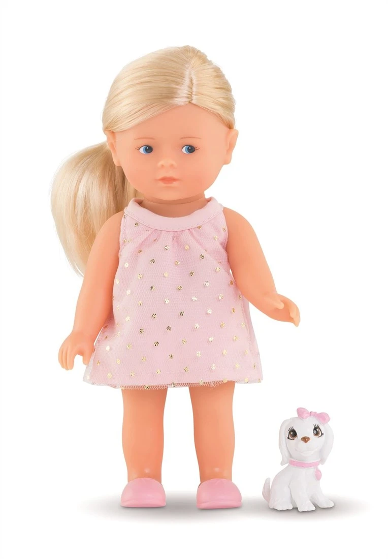 Les Trendies Corolle Mini Corolline Set Mit Hund / Vollvinylpuppe Mit Langem Haar Und Süßem Hund In Geschenkbox / Vanilleduft / 20cm / Für Kinder Ab 3 Jahren Geeignet 4 Les Trendies Corolle Mini Corolline Set Mit Hund / Vollvinylpuppe Mit Langem Haar Und Süßem Hund In Geschenkbox / Vanilleduft / 20cm / Für Kinder Ab 3 Jahren Geeignet – Bild 2