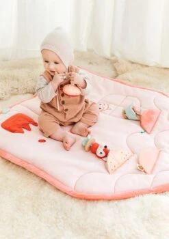 Lilliputiens Wald Spielmatte Mit Schleife - ECO -Spielzeug Förderung lilliputiens wald spielmatte mit schleife eco 3