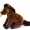 Living Nature Knuffel Brown Horse Lying -Spielzeug Förderung living nature knuffel brown horse lying