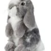 Living Nature Knuffel Grey Sitting Lop Eared Rabbit 21 Cm -Spielzeug Förderung living nature knuffel grey sitting lop eared rabbit 21 cm