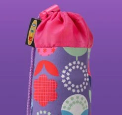 Micro Bottle Holder Purple Flowers -Spielzeug Förderung micro bottle holder purple flowers 3