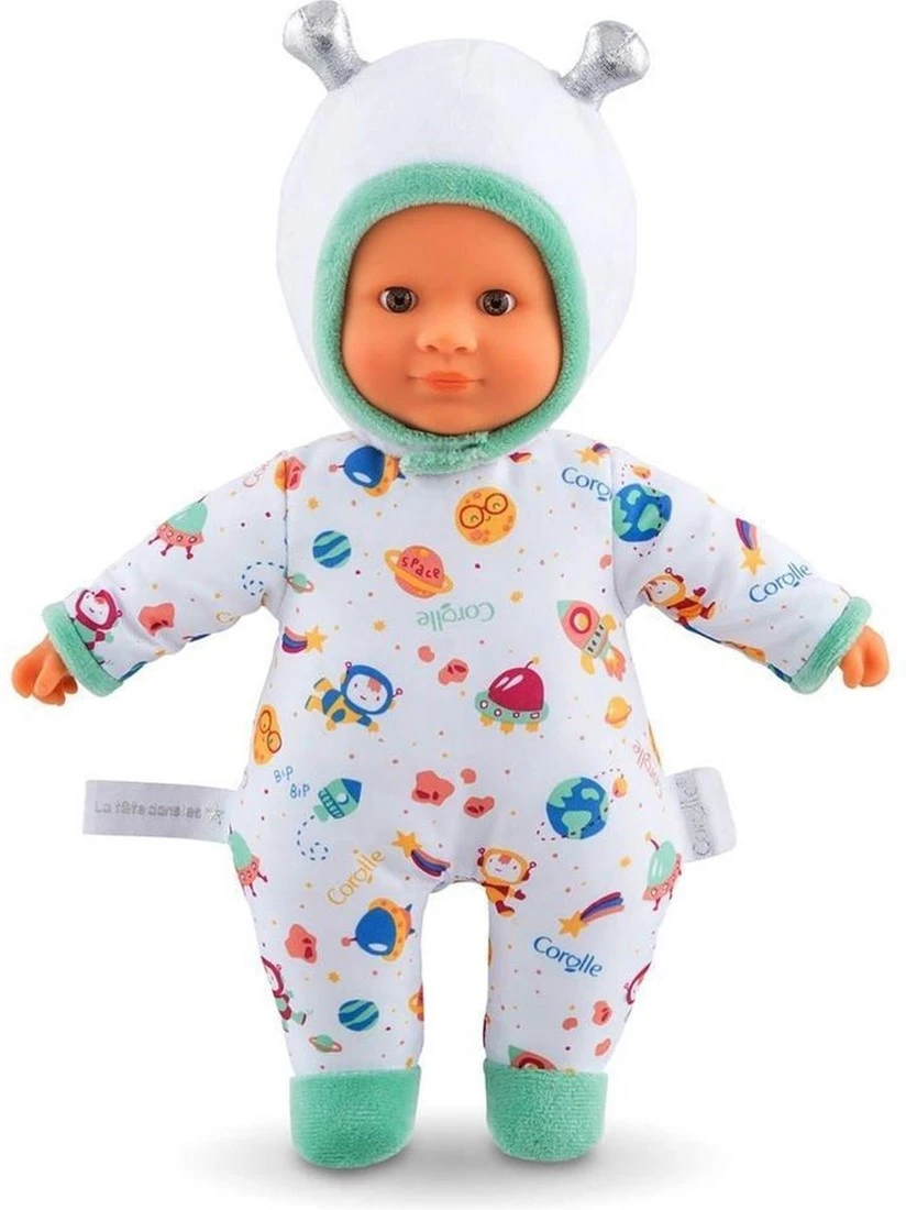 Mon Doudou Corolle Sweetheart / Astronaut / Weichkörperpuppe Mit Kapuze / Namensetikett /Vanilleduft / 30cm / Für Kinder Ab 9 Monaten Geeignet 3 Mon Doudou Corolle Sweetheart / Astronaut / Weichkörperpuppe Mit Kapuze / Namensetikett /Vanilleduft / 30cm / Für Kinder Ab 9 Monaten Geeignet
