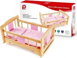 Pintoys Puppenbett -Spielzeug Förderung pintoys puppenbett 3