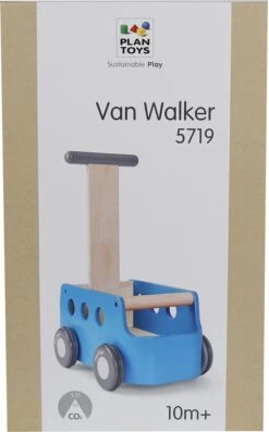 Plan Toys Lauflernwagen Bus - Blau -Spielzeug Förderung plan toys lauflernwagen bus blau 2