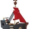 Plan Toys PlanToys Holzspielzeug Piratenschiff -Spielzeug Förderung plantoys holzspielzeug piratenschiff