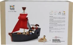 Plan Toys PlanToys Holzspielzeug Piratenschiff -Spielzeug Förderung plantoys holzspielzeug piratenschiff 3