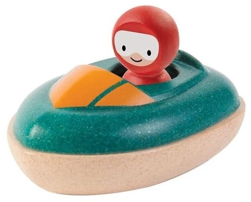 Plan Toys PlanToys Holzspielzeug Schnelles Boot 3 Plan Toys PlanToys Holzspielzeug Schnelles Boot
