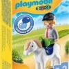 PLAYMOBIL 1.2.3 70410 Junge Mit Pony, Ab 1,5 Bis 4 Jahre
