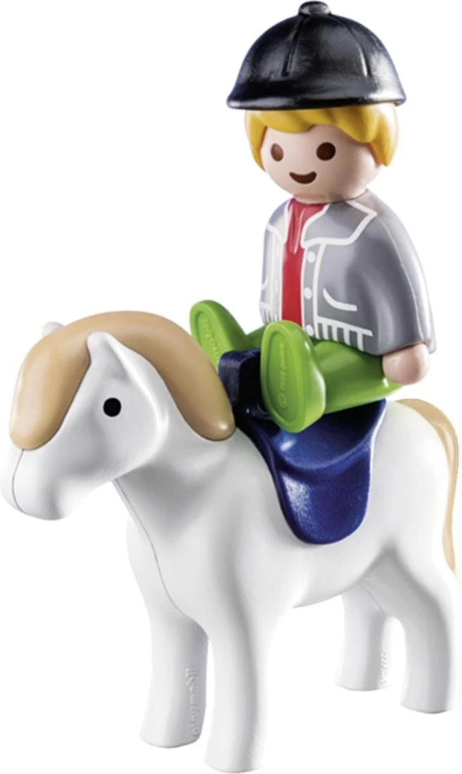 PLAYMOBIL 1.2.3 70410 Junge Mit Pony, Ab 1,5 Bis 4 Jahre 5 PLAYMOBIL 1.2.3 70410 Junge Mit Pony, Ab 1,5 Bis 4 Jahre – Bild 3