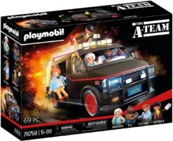 PLAYMOBIL 70750 The A-Team Van - Im Ikonischen Design, Für A-Team Fans, Sammler Und Kinder, 5 - 99 Jahre