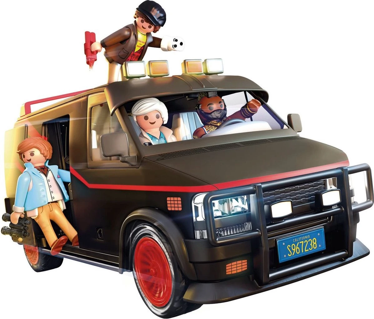 PLAYMOBIL 70750 The A-Team Van - Im Ikonischen Design, Für A-Team Fans, Sammler Und Kinder, 5 - 99 Jahre 5 PLAYMOBIL 70750 The A-Team Van - Im Ikonischen Design, Für A-Team Fans, Sammler Und Kinder, 5 - 99 Jahre – Bild 3
