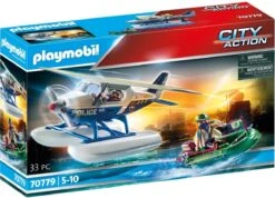 Playmobil City Action - Polizei-Wasserflugzeug: Schmugglerjagd 70779