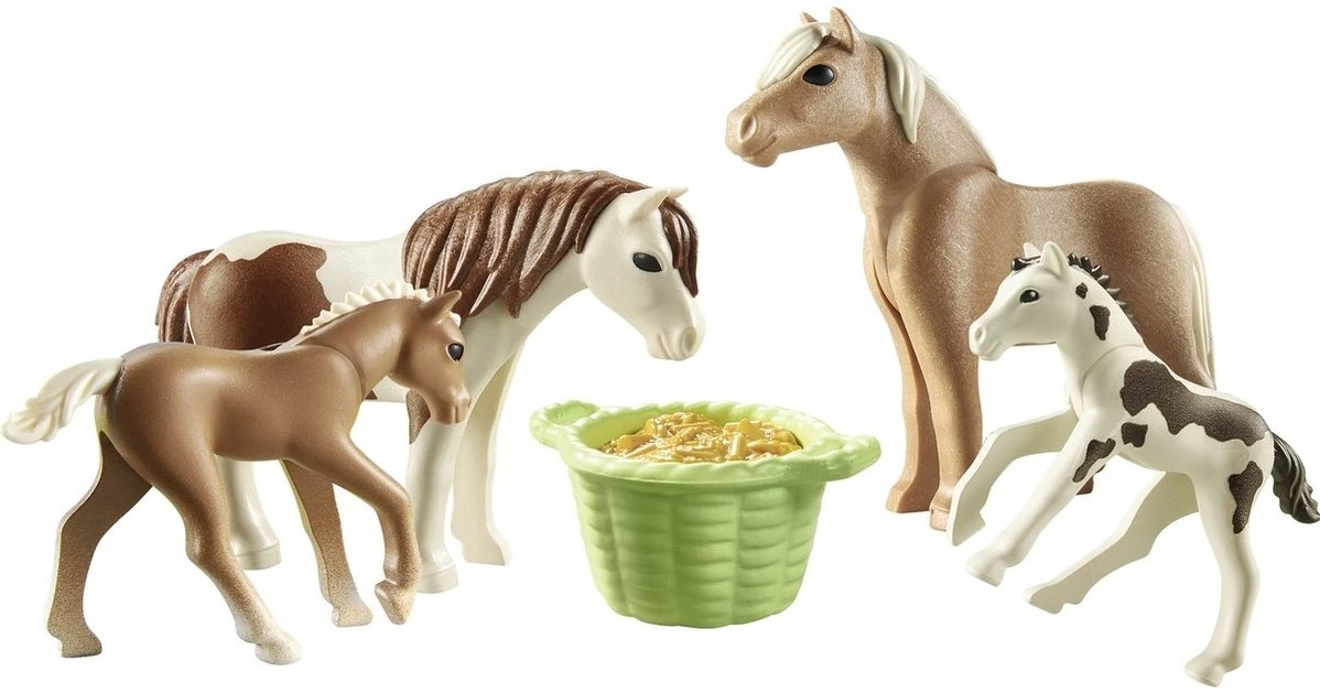 Playmobil Country - 2 Islandponys Mit Fohlen 71000 4 Playmobil Country - 2 Islandponys Mit Fohlen 71000 – Bild 2