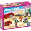 PLAYMOBIL Dollhouse 70207 Gemütliches Wohnzimmer, Mit Lichteffekt, Ab 4 Jahren -Spielzeug Förderung playmobil dollhouse 70207 gemuetliches wohnzimmer mit lichteffekt ab 4 jahren