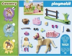 Playmobil - Pony German Riding, Color, 70521 -Spielzeug Förderung playmobil pony german riding color 70521 3