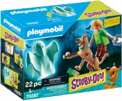 PLAYMOBIL SCOOBY-DOO! 70287 Scooby Und Shaggy Mit Geist, Ab 5 Jahren