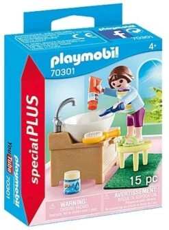 PLAYMOBIL Special Plus 70301 Mädchen Beim Zähneputzen, Ab 4 Jahren