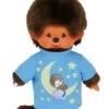 Sekiguchi 223725 Original Monchhichi Junge, Aus Braunem Plüsch, Mit Blauem Schlafshirt Und Glow In The Dark Elementen, Ca. 20 Cm -Spielzeug Förderung sekiguchi 223725 original monchhichi junge aus braunem pluesch mit blauem schlafshirt und glow in the dark elementen ca 20 cm