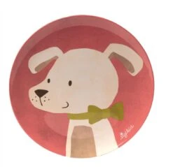 Sigikid 24995 Melaminteller Hund, The Little Ones