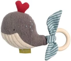 SIGIKID 38997 Greifling Wal Green Mädchen Und Jungen Babyspielzeug Empfohlen Ab 3 Monaten Mehrfarbig