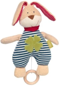 SIGIKID 39048 Spieluhr Hase Green Mädchen Und Jungen Babyspielzeug Empfohlen Ab Geburt Blau