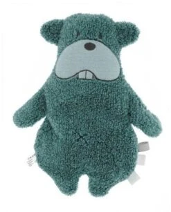 Snoozebaby ORGANIC Bammy Biber Schmusetuch Smokey Grün