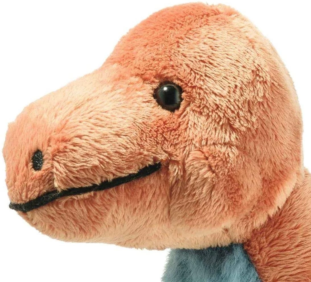 Steiff 087837 Original Plüschtier Bronko Brontosaurus, Soft Cuddly Friends Kuscheltier Ca. 28 Cm, Markenplüsch Mit Knopf Im Ohr, Schmusefreund Für Babys Von Geburt An, Dunkelorange Und Petrol 4 Steiff 087837 Original Plüschtier Bronko Brontosaurus, Soft Cuddly Friends Kuscheltier Ca. 28 Cm, Markenplüsch Mit Knopf Im Ohr, Schmusefreund Für Babys Von Geburt An, Dunkelorange Und Petrol – Bild 2