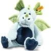 Steiff Soft Cuddly Friends Samu Dragon, Light Blue