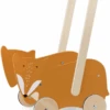 Trixie Holz Schiebewagen - Mr. Fox -Spielzeug Förderung trixie holz schiebewagen mr fox
