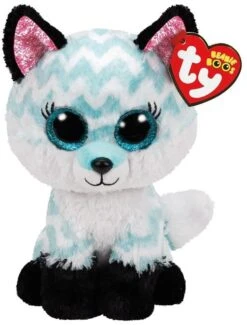 TY 2007520 Atlas Fox Beanie Boo Plüschtier, Mehrfarbig