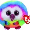 TY 42504 Owen Owl Puffies Eule Plüschtier, Mehrfarbig -Spielzeug Förderung ty 42504 owen owl puffies eule plueschtier mehrfarbig