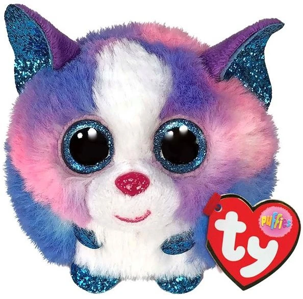 Ty Teeny Puffies Cleo Husky 10cm 3 Ty Teeny Puffies Cleo Husky 10cm