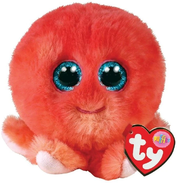 Ty Teeny Puffies Sheldon Oktopus 10cm 3 Ty Teeny Puffies Sheldon Oktopus 10cm