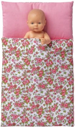 Van Dijk Toys - Bedbekleding/dekje - Roze Geruit -Spielzeug Förderung van dijk toys bedbekleding dekje roze geruit 3